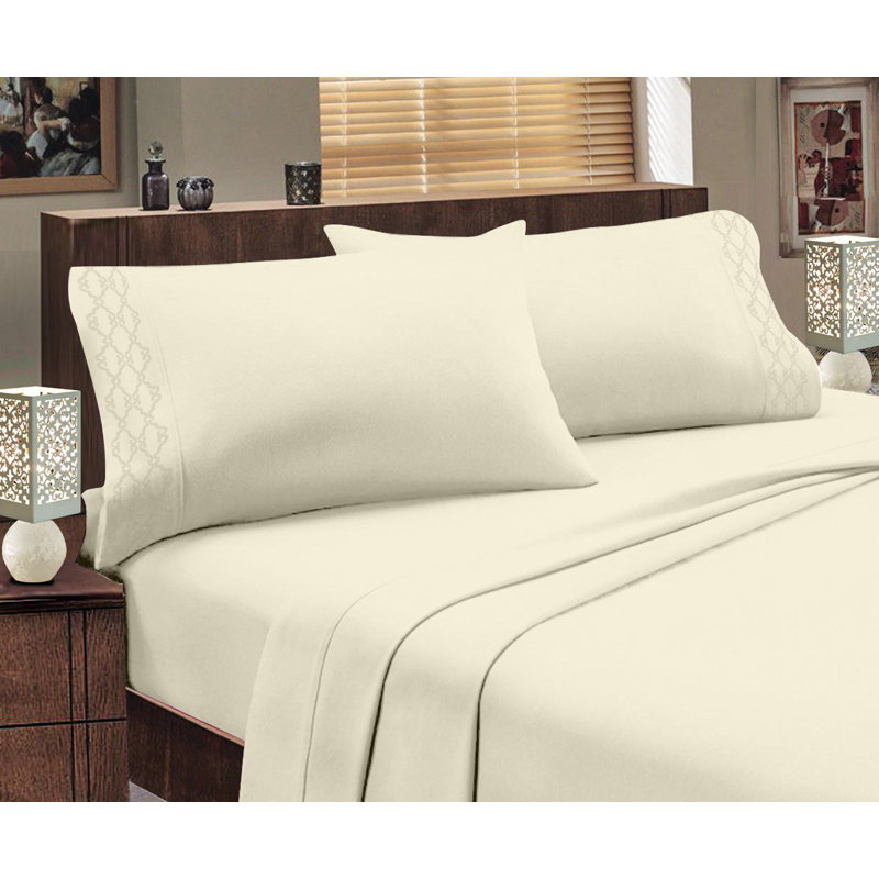 Ensemble de draps , Ivoire, Simple TG