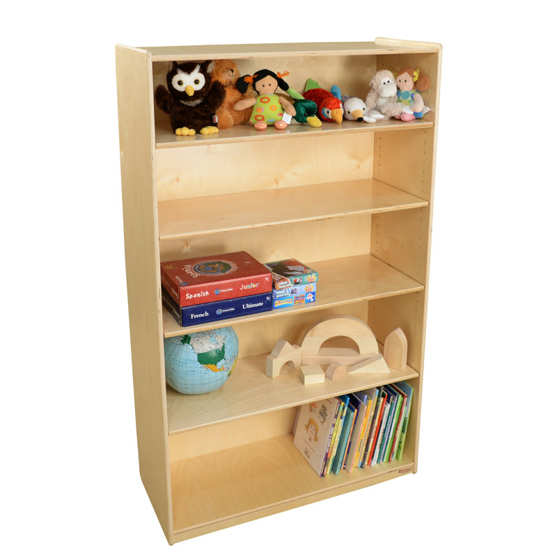 Bibliothèque avec tablettes réglables, H 49 po, (5 tablettes) H 60 po x l 36 po x P 15 po
