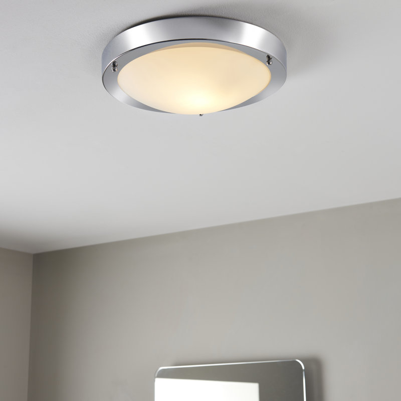 Frosted Glass Flush Mount
