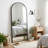 Large Oversized Arched Floor Mirror With Stand, Wall Mirror-34507445-34507446