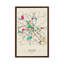 Dresden, Germany Map by Ayse Deniz Akerman - Floater Frame Gallery-Wrapped Canvas Giclée on Canvas