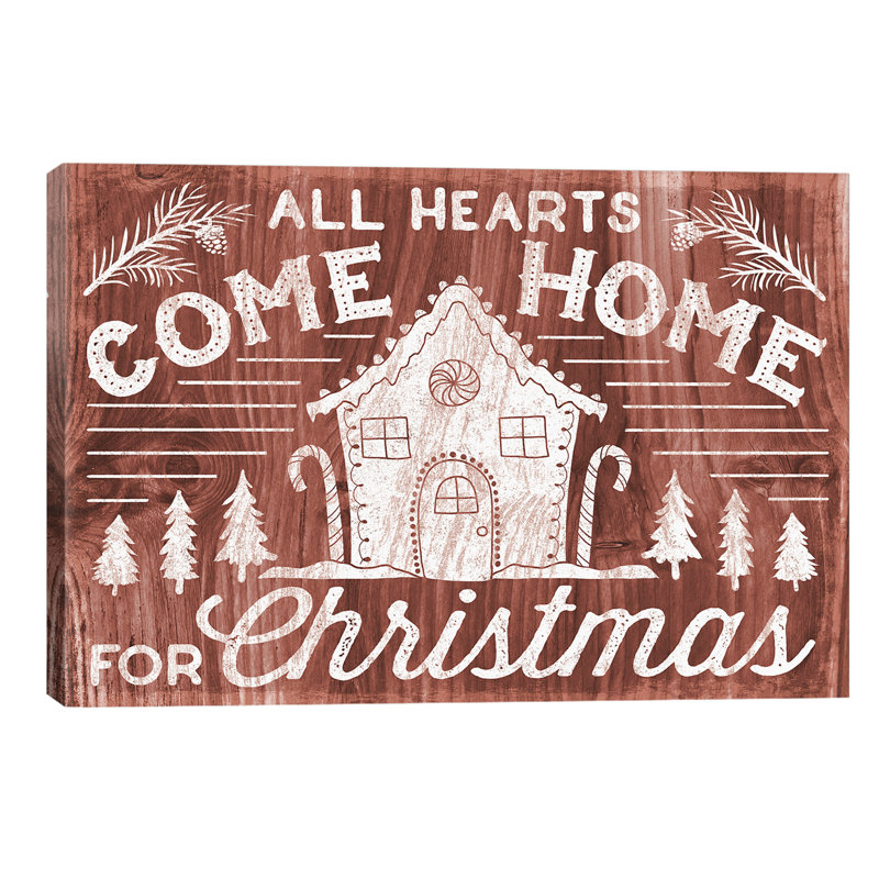 Rustic Holiday IV by Laura Marshall - Wrapped Canvas Print, 152.5 cm H x 101.5 cm W