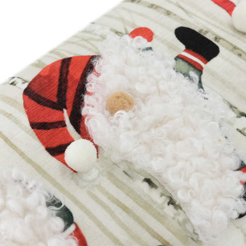 Housse de coussin en polyester Pantops Pom-poms