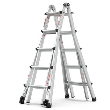 Louisville Ladder 12 ft. Fiberglass Step Ladder with 375 lbs. Load