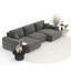 Six-seater panoramic sofa-855007373
