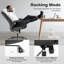 Fauteuil de direction ergonomique en simili cuir Iz-1933329980