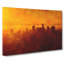 Downtown Los Angeles At Sunset - Wrapped Canvas Painting-56655688