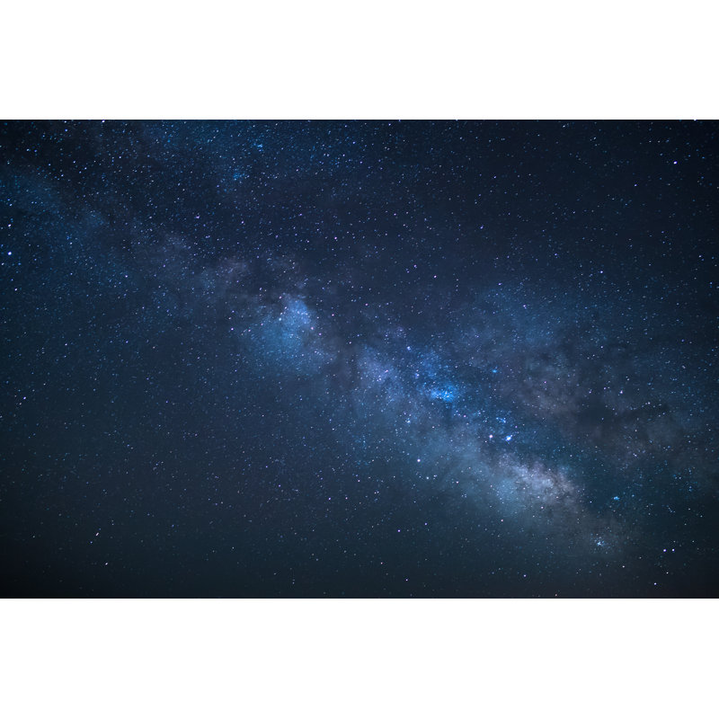Milky Way Galaxy by 00one - No Frame Print on Canvas, 20cm H x 30cm W