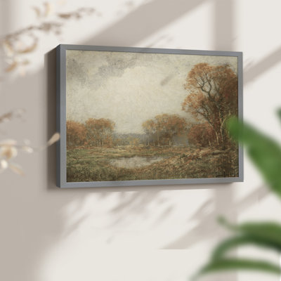 Paysages rétro-DCIV - reproduction encadrée