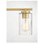 Yvonne 3-Light Dimmable Vanity Light in Natural Brass-1115043162