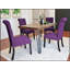 Ensemble de salle à manger 5 pièces, table en épingle à cheveux avec 4 chaises, compact et élégant pour les maisons modernes-1557834856-1557834871
