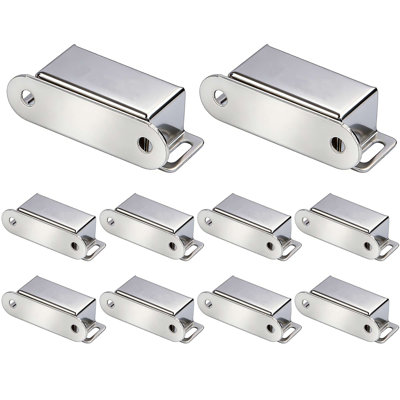 Lot de 10 attaches magnétiques pour porte en acier inoxydable