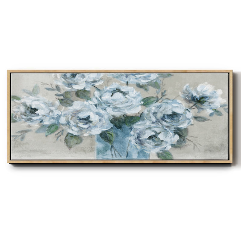 Tender Roses- Framed Canvas