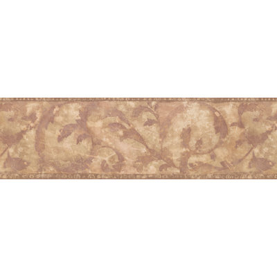 Bordure de papier peint damassé