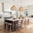 Kloe Rattan Pendant Light - Natural Dome 1-Light Polished Handwoven Dimmable Light Fixture For Kitchen Island, Kitchen, Dining Room, Living Room, Bedroom or Hallway in Modern, Farmhouse & Boho Style-75085737-75085779