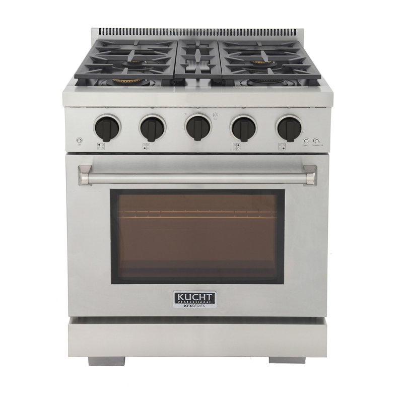 Kucht 30'' W Freestanding Range, Natural Gas
