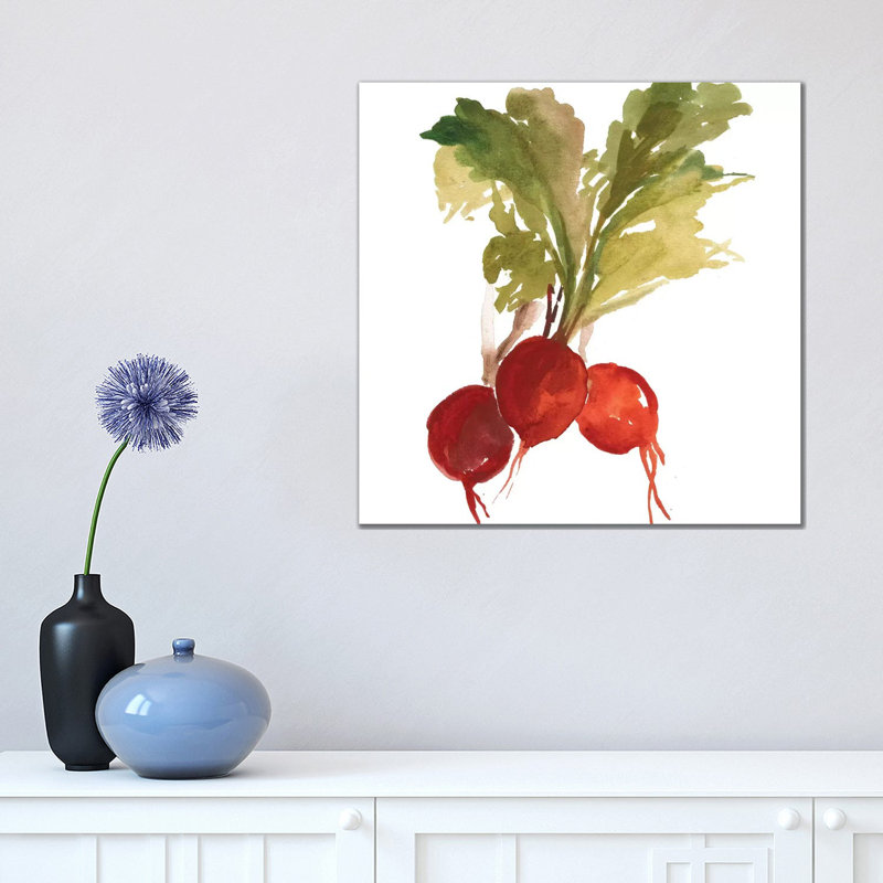 Radish 1 Piece Wrapped Canvas Painting