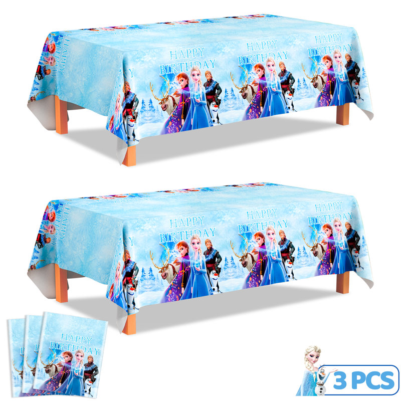 Nappe Frozen, 3 pièces Nappes Frozen, y compris la housse Frozen