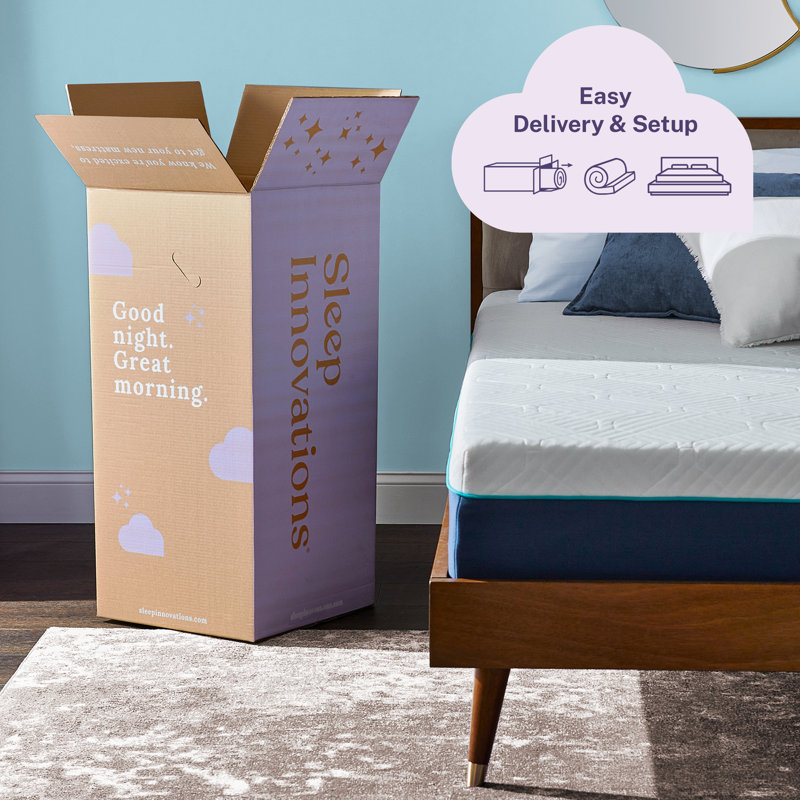 Queen 12" Gel Memory Foam and Innerspring Hybrid Mattress