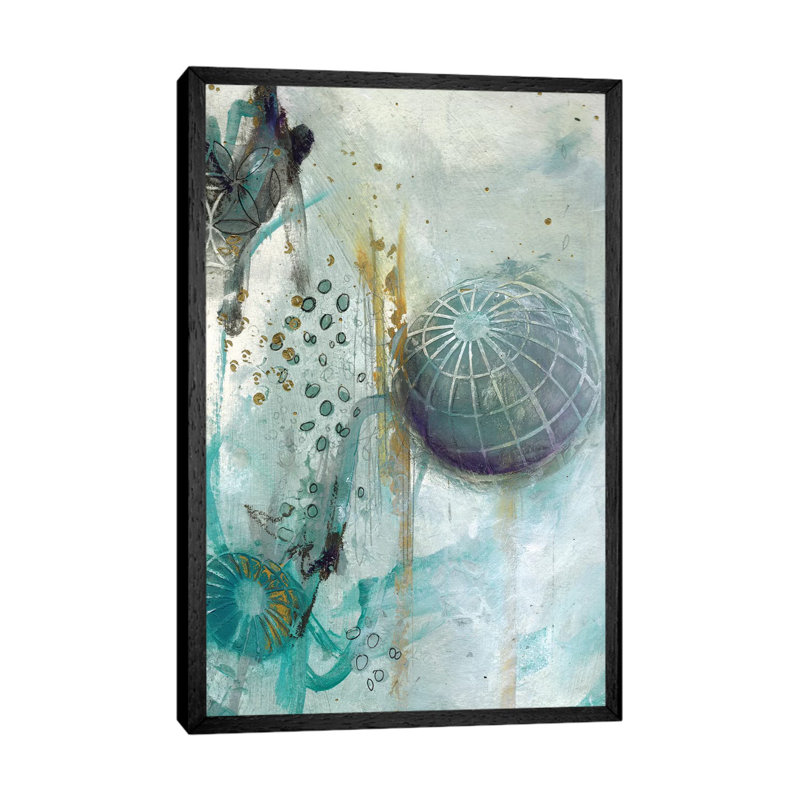 Fly Me To The Moon by Deb Chaney - Print on Canvas, Black Framed, 66.04 cm H x 45.72 cm W