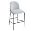 Tabouret de bar intérieur en métal, structure antique avec tissu, ensemble de 2-196393710