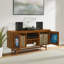 Armoire pour tourne-disque avec rangement en vinyle Dempsey