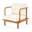Canape Acacia Club Chair With Cream Cushion