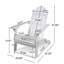 CHAISE ADIRONDack pliable-134443597