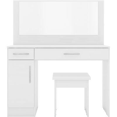 Cascio Dressing Table Set with Mirror