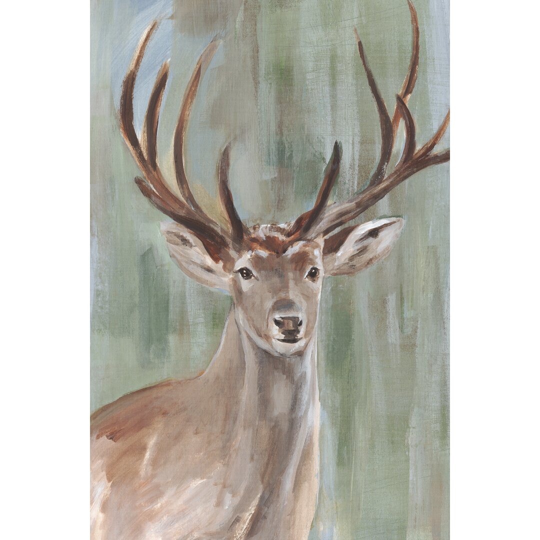 Leinwandbild Roaming Buck II von Annie Warren