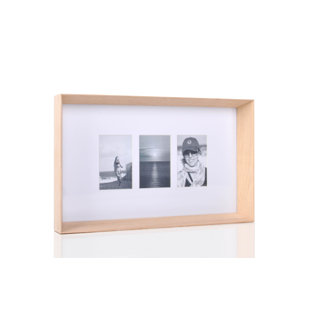 Prado Wood Bevelled Picture Frame with Mat