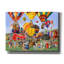  «Balloon Festival With Bertie Basset» par Gale Pitt, art mural sur toile, 54 po x 40 po-144215754