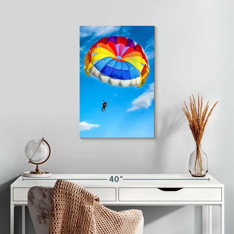Summer Parasailing, 24" H x 16" W