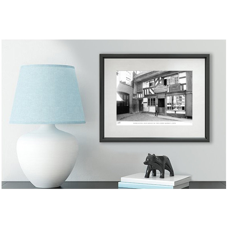 Worcester, Old House In The Corn Market C1890 by Francis Frith - Single Picture Frame Print, 45cm H x 60cm W x 2.3cm D