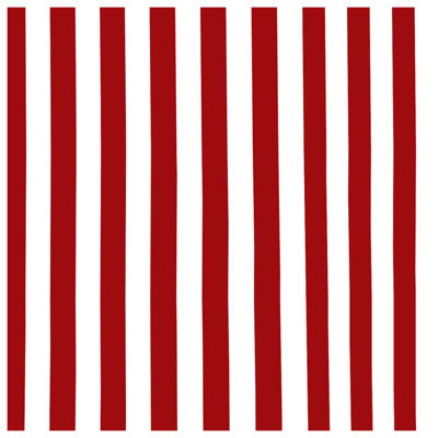 Red Vertical Stripes Quilted Bedspread All Sizes