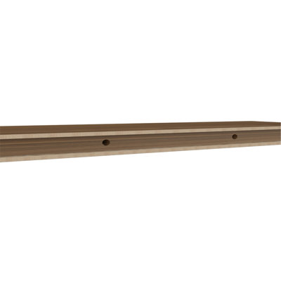 Floating Shelf Dallas, Living Room, Mahogany