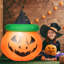 Décoration gonflable citrouille d'Halloween