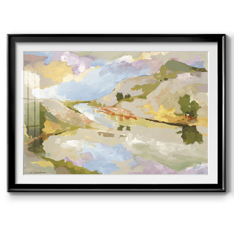 Uplands II, reproduction d'art encadrée, Noir, H 19 po x l 27 po x P 1,5 po
