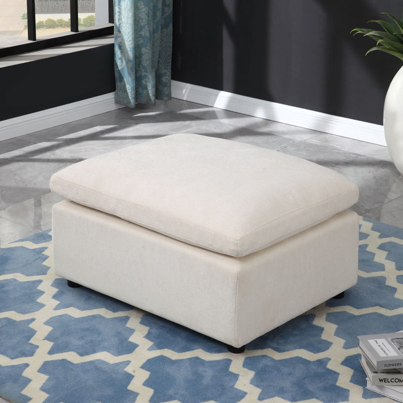 Jalis Upholstered Ottoman
