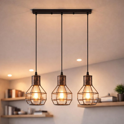 3 - Light Caged Pendant