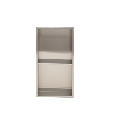 12 inch 304 Stainless Steel Shower Niche (Black)