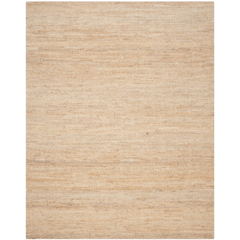 Auckland Handmade Flatweave Natural Area Rug, Rectangle 9' x 12'