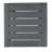 CAPE CORAL ALU C-SHAPED TABLE-596042577