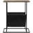 Solid Wood Top End Table-2063672587
