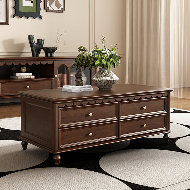 Modern simple light luxury coffee table