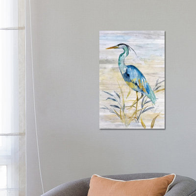 " Blue Heron II " by Nan Painting Print