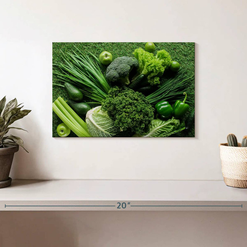Yarlin Green Diet, 8" H x 12" W