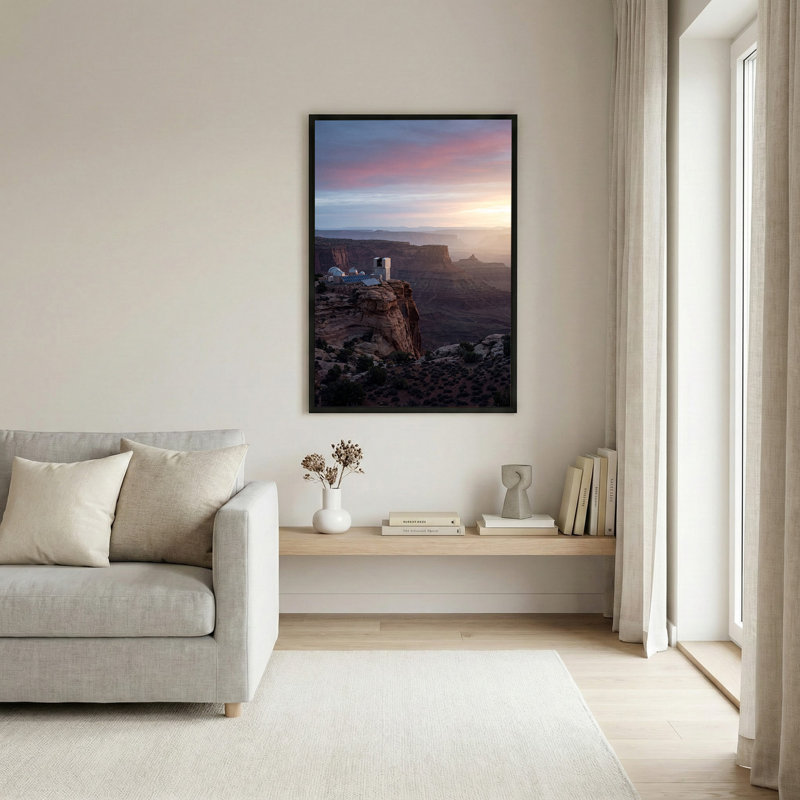 Art mural sur toile Red Rock, H 18 po x l 12 po
