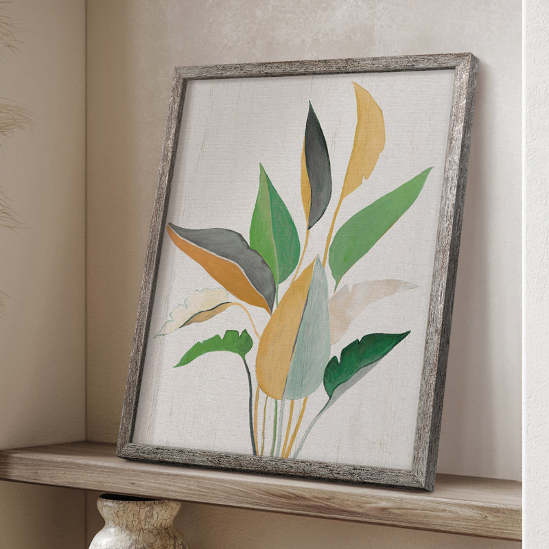 Touched with Sage II, reproduction encadrée - bois massif 49457, H 11 po x l 9 po