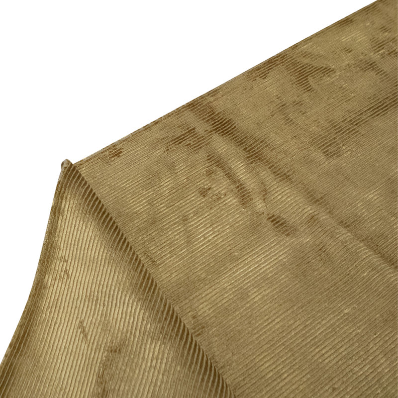 Hand Knotted Area Rug in Gold